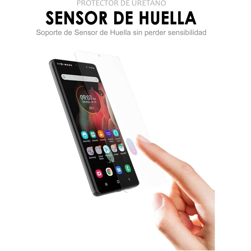 Foto 7 pulgar | Protector De Pantalla De Hidrogel De Mica Para Iphone 14 Pro - Venta Internacional.