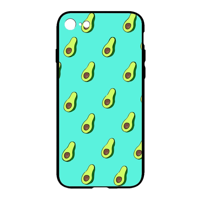 Foto 2 pulgar | Funda Genérica De Tpu Antichoque Para Iphone 8, Color Verde Aguacate - Venta Internacional.