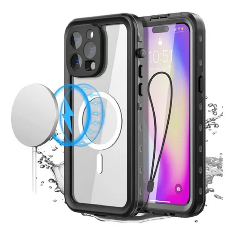 Funda Blindada Impermeable Para Iphone 14 Pro Magsafe - Venta Internacional.