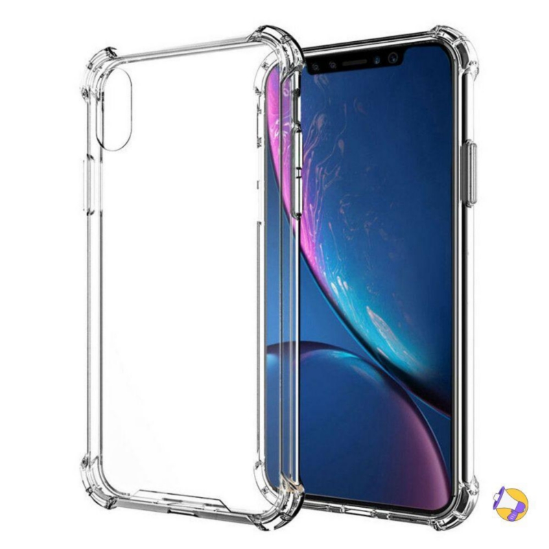 Foto 2 pulgar | Funda De Silicona Transparente Reforzada Para Iphone Xxs - Venta Internacional.
