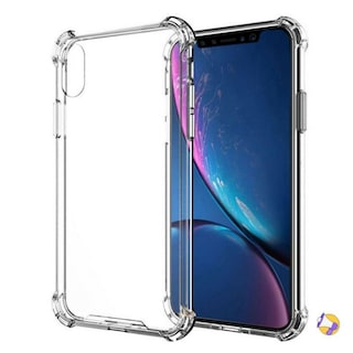 Foto 1 | Funda De Silicona Transparente Reforzada Para Iphone Xxs - Venta Internacional.