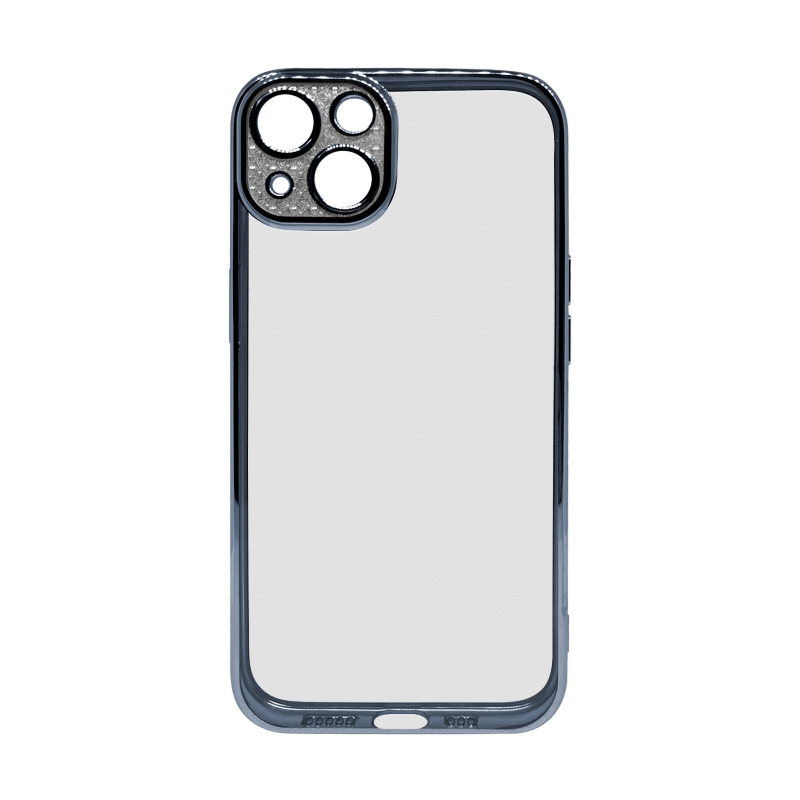 Foto 2 pulgar | Funda Genérica Para Iphone 13, Azul Metalizado, Con Tapa - Venta Internacional.