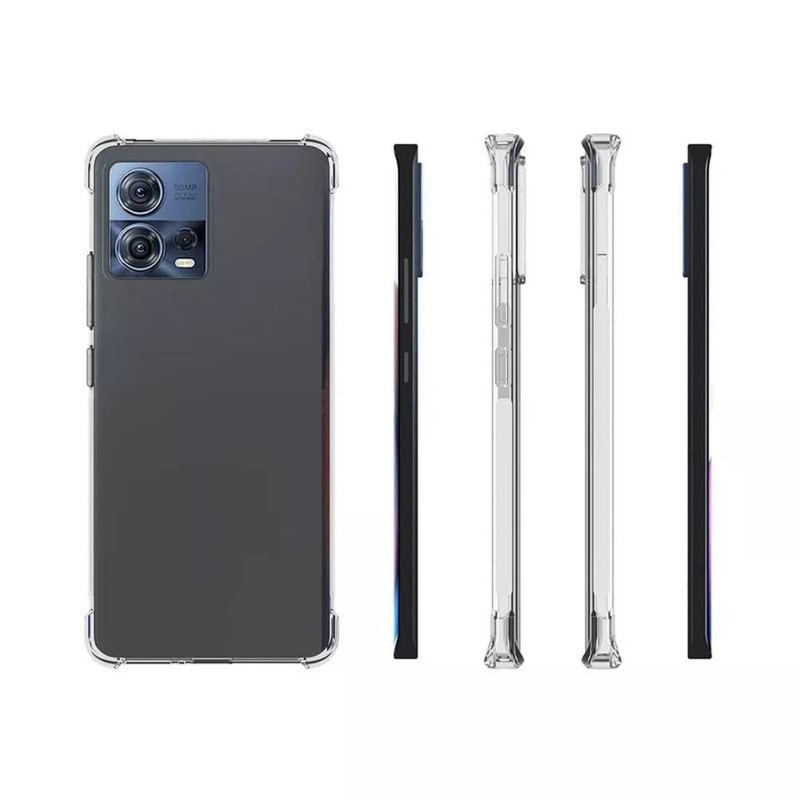 Foto 4 pulgar | Funda De Teléfono Transparente Antichoque Para Moto Edge 30 Fusion - Venta Internacional.