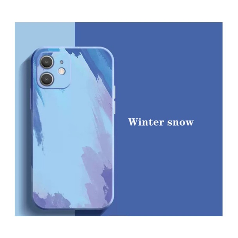 Foto 3 pulgar | Funda De Teléfono Para Iphone 12, Material De Silicona Tpu Tie Dye - Venta Internacional.