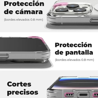 Foto 3 | Funda Para Iphone 15 Pro Magsafe, Magnética, A Prueba De Golpes, Transparente - Venta Internacional.