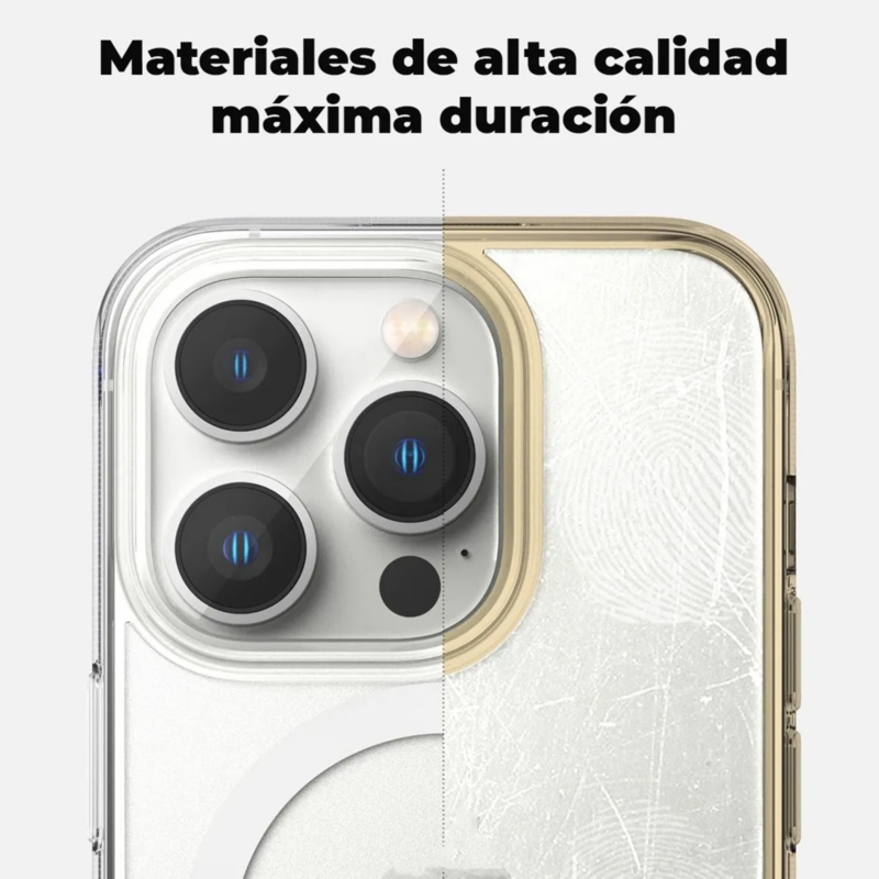 Foto 5 pulgar | Funda Para Iphone 15 Pro Magsafe, Magnética, A Prueba De Golpes, Transparente - Venta Internacional.