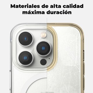 Foto 4 | Funda Para Iphone 15 Pro Magsafe, Magnética, A Prueba De Golpes, Transparente - Venta Internacional.