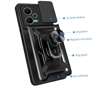 Foto 2 | Funda Armor Xiaomi Note 12 Pro 5g Con Protección De Cámara - Venta Internacional.