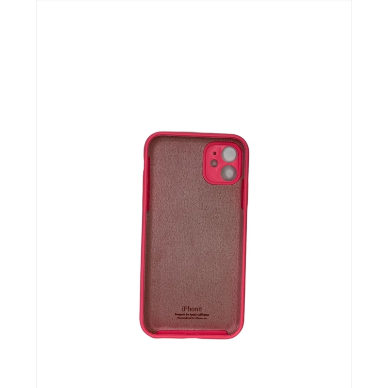 Foto 2 pulgar | Funda De Silicona Para Iphone 11 Con Logotipo - Coral - Venta Internacional.