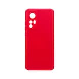 Funda De Silicona Blanda Compatible Con Xiaomi 12 Pro 5g - Roja - Venta Internacional.