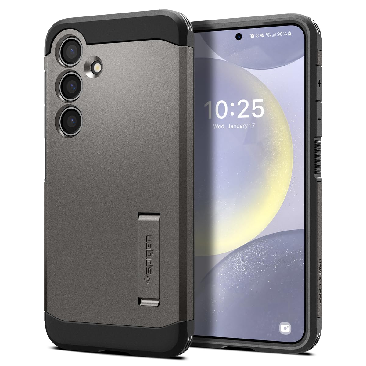 Funda Spigen Tough Armor Para Galaxy S24 Plus Con Soporte - Venta Internacional.