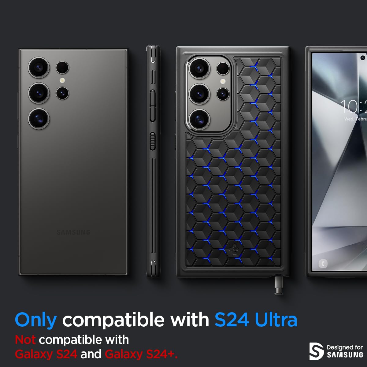 Foto 2 | Funda De Teléfono Spigen Cryo Armor Para Galaxy S24 Ultra - Venta Internacional.
