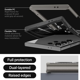 Foto 5 | Funda Spigen Neo Hybrid Para Galaxy S24 Ultra Gunmetal - Venta Internacional.