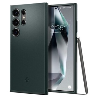 Foto 1 | Funda Spigen Thin Fit Para Galaxy S24 Ultra Abyss Green - Venta Internacional.
