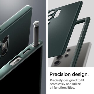 Foto 6 | Funda Spigen Thin Fit Para Galaxy S24 Ultra Abyss Green - Venta Internacional.