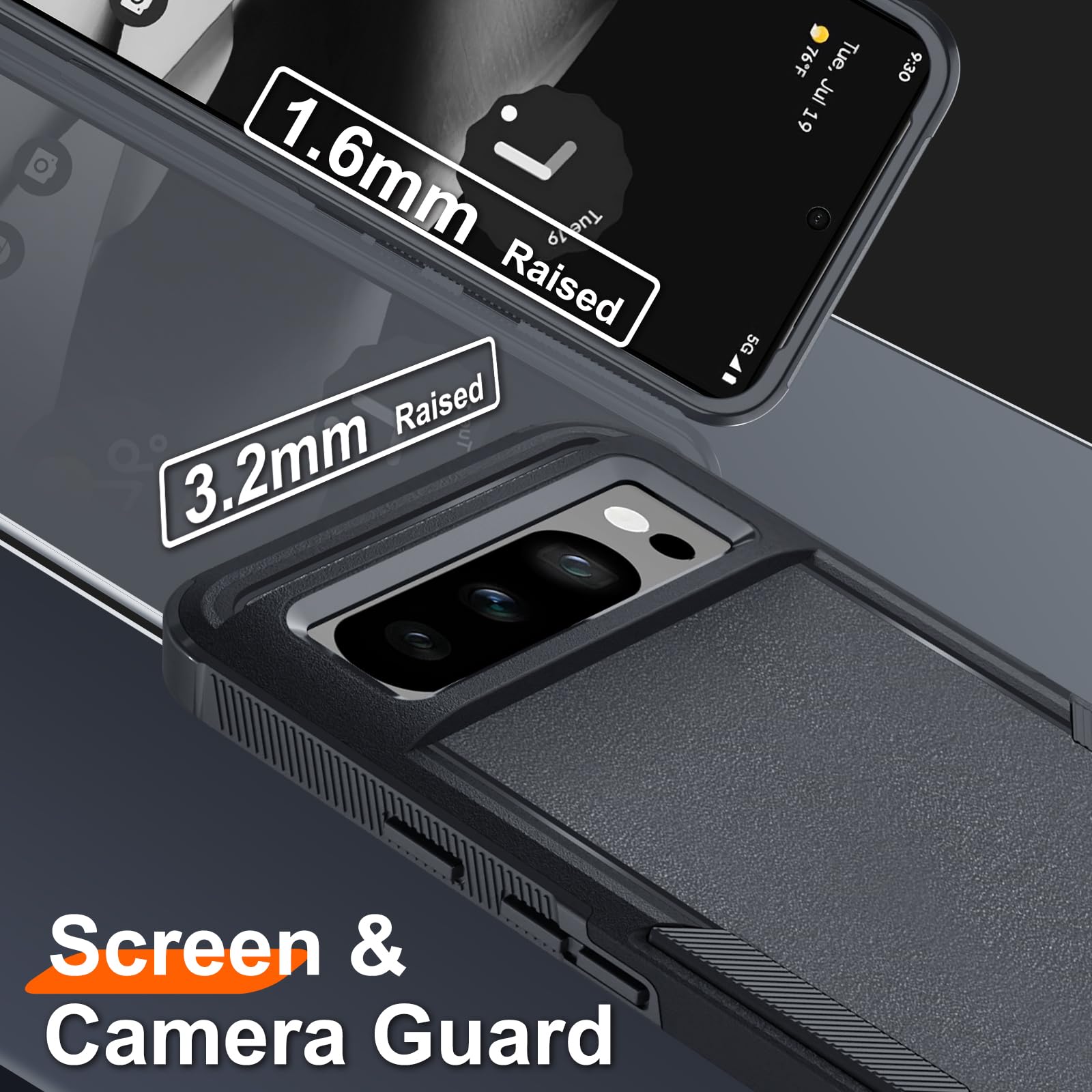 Foto 4 | Funda de Teléfono Janmitta para Google Pixel 8 Pro con Accesorios - Venta Internacional