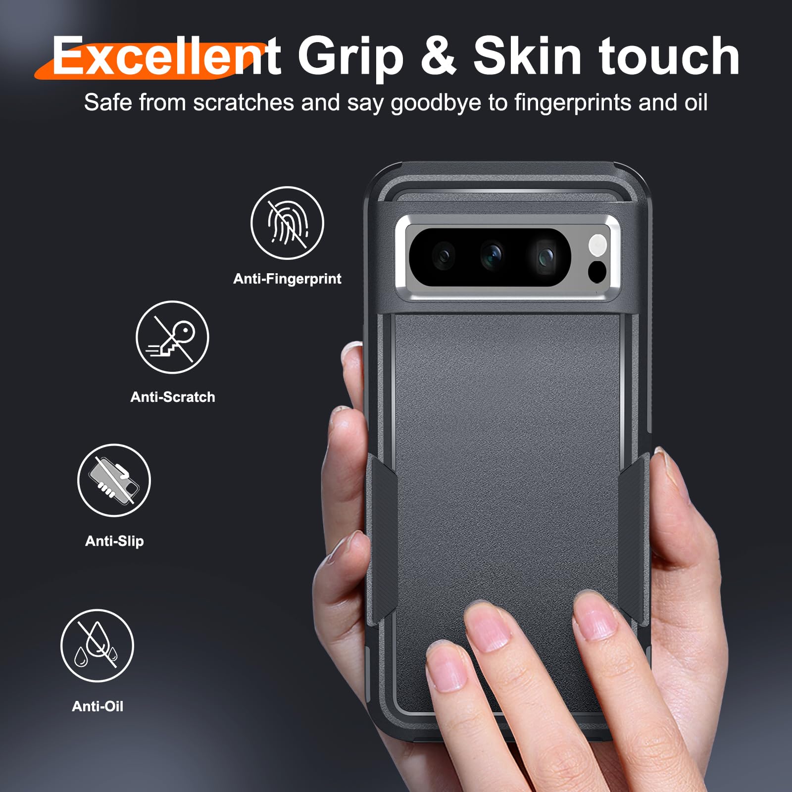 Foto 6 pulgar | Funda de Teléfono Janmitta para Google Pixel 8 Pro con Accesorios - Venta Internacional