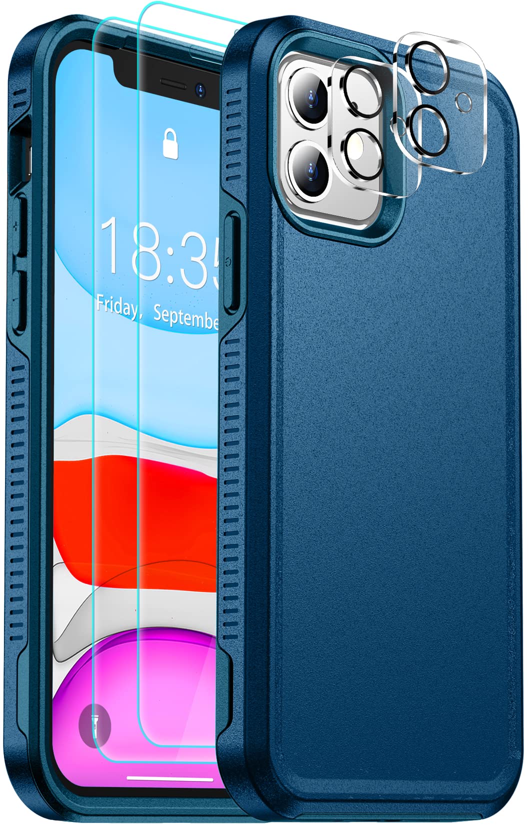 Foto 2 pulgar | Funda Spidercase Para Iphone 11 Sea Blue - Venta Internacional