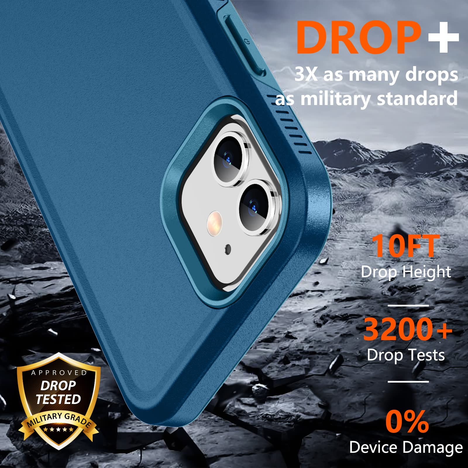 Foto 2 | Funda Spidercase Para Iphone 11 Sea Blue - Venta Internacional