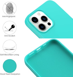 Foto 2 | Funda de Teléfono Amytor Silicone para iPhone 14 Pro Max - Venta Internacional