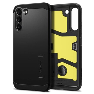Foto 1 | Funda de Teléfono Spigen Negra Tough Armor para Galaxy S22 - Venta Internacional