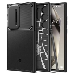 Foto 1 | Funda Spigen Optik Armor Negro para Galaxy S24 Ultra - Venta Internacional