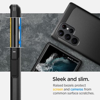 Foto 5 | Funda de Teléfono Spigen Tough Armor para Galaxy S22 Ultra 2022 - Venta Internacional