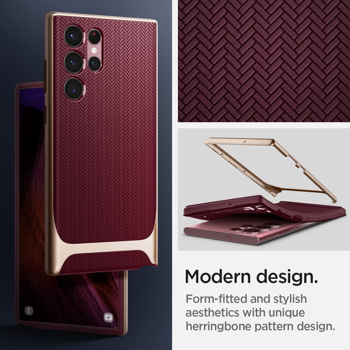 Foto 6 pulgar | Funda de Teléfono Spigen Neo Hybrid para Galaxy S22 Ultra- Venta Internacional