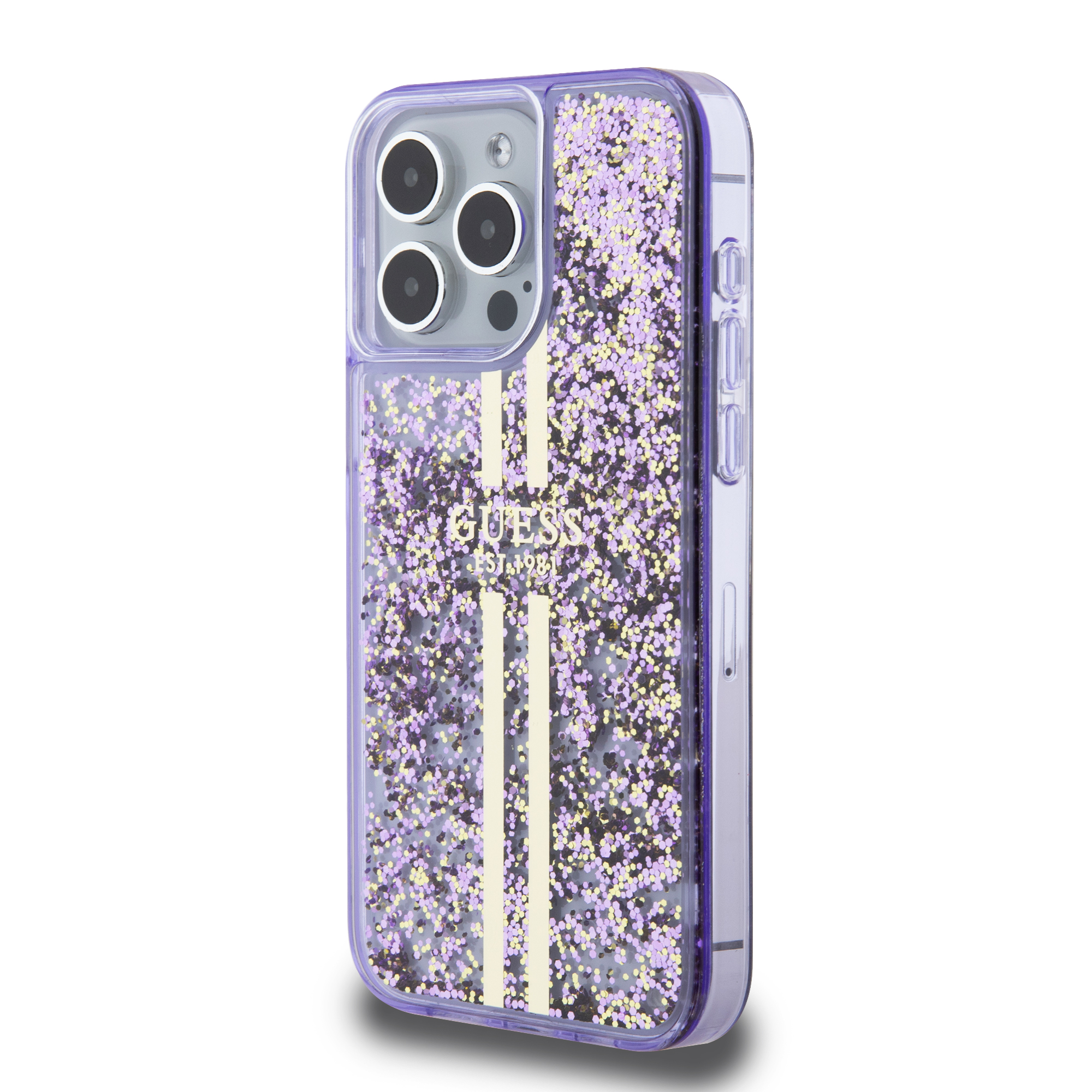Foto 3 | Funda Guess Púrpura para iPhone 15 Pro Max