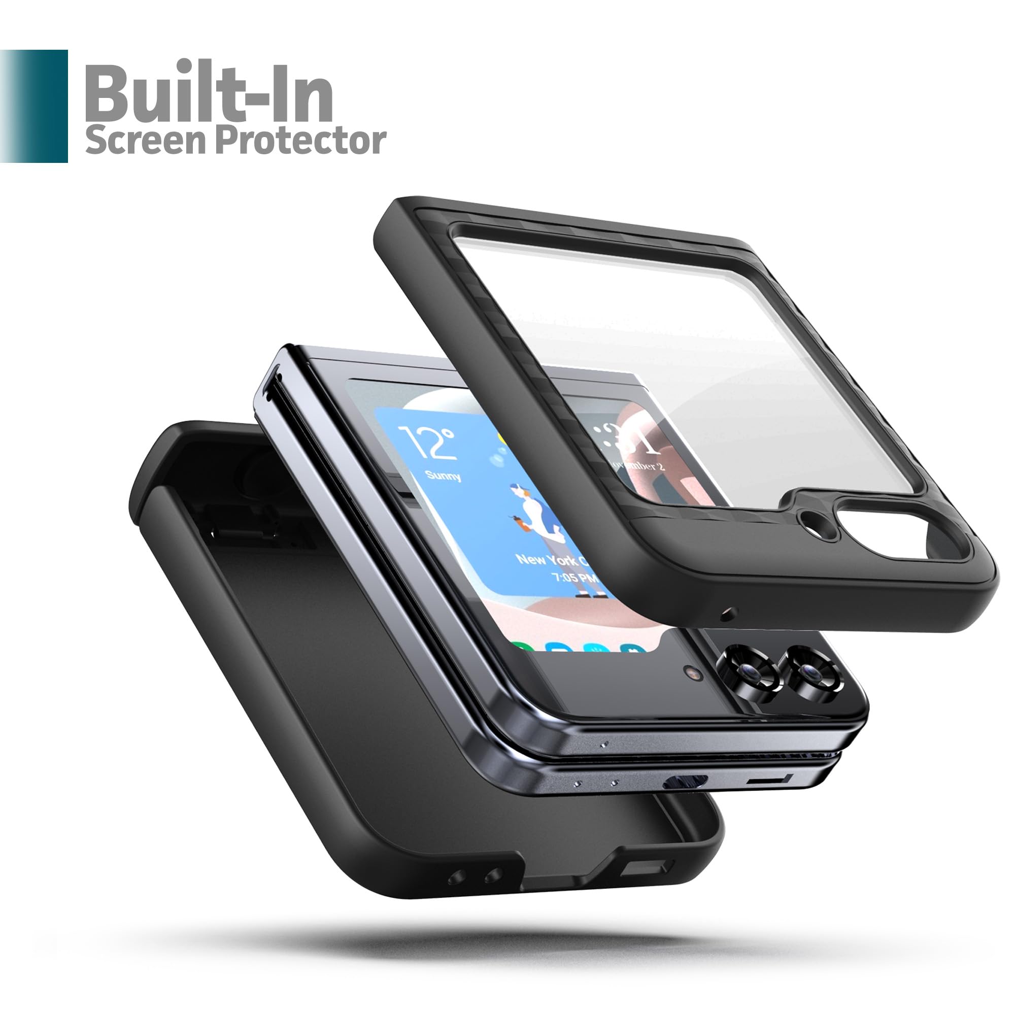 Foto 4 pulgar | Funda Y Riñonera para Samsung Galaxy Z Flip 5 con Funda - Venta Internacional