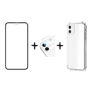 Foto 1 | Funda Antichoque + Protector de Pantalla + Protector de Cámara para iPhone - Venta Internacional