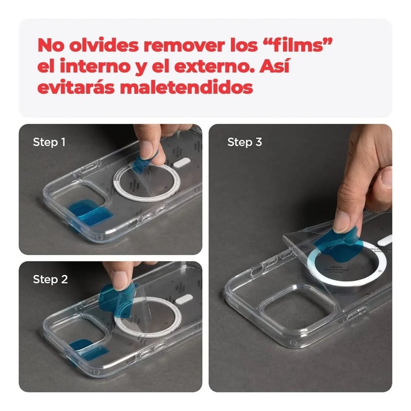 Foto 3 | Funda Magsafe Antishock Reforzada Para Iphone 13 Pro Max - Venta Internacional