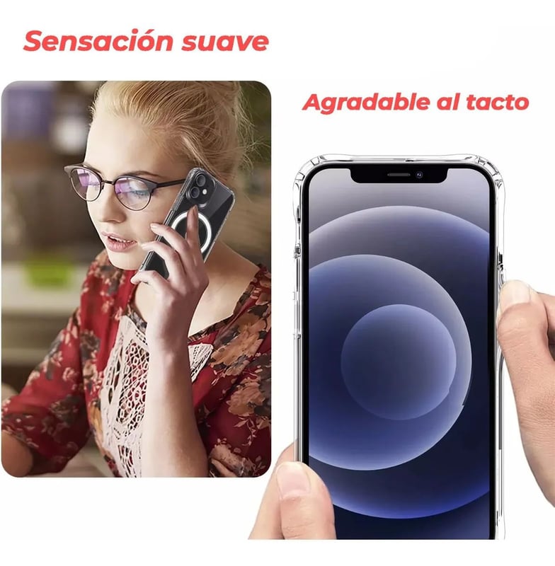 Foto 4 | Funda Magsafe Antishock Reforzada Para Iphone 13 Pro Max - Venta Internacional