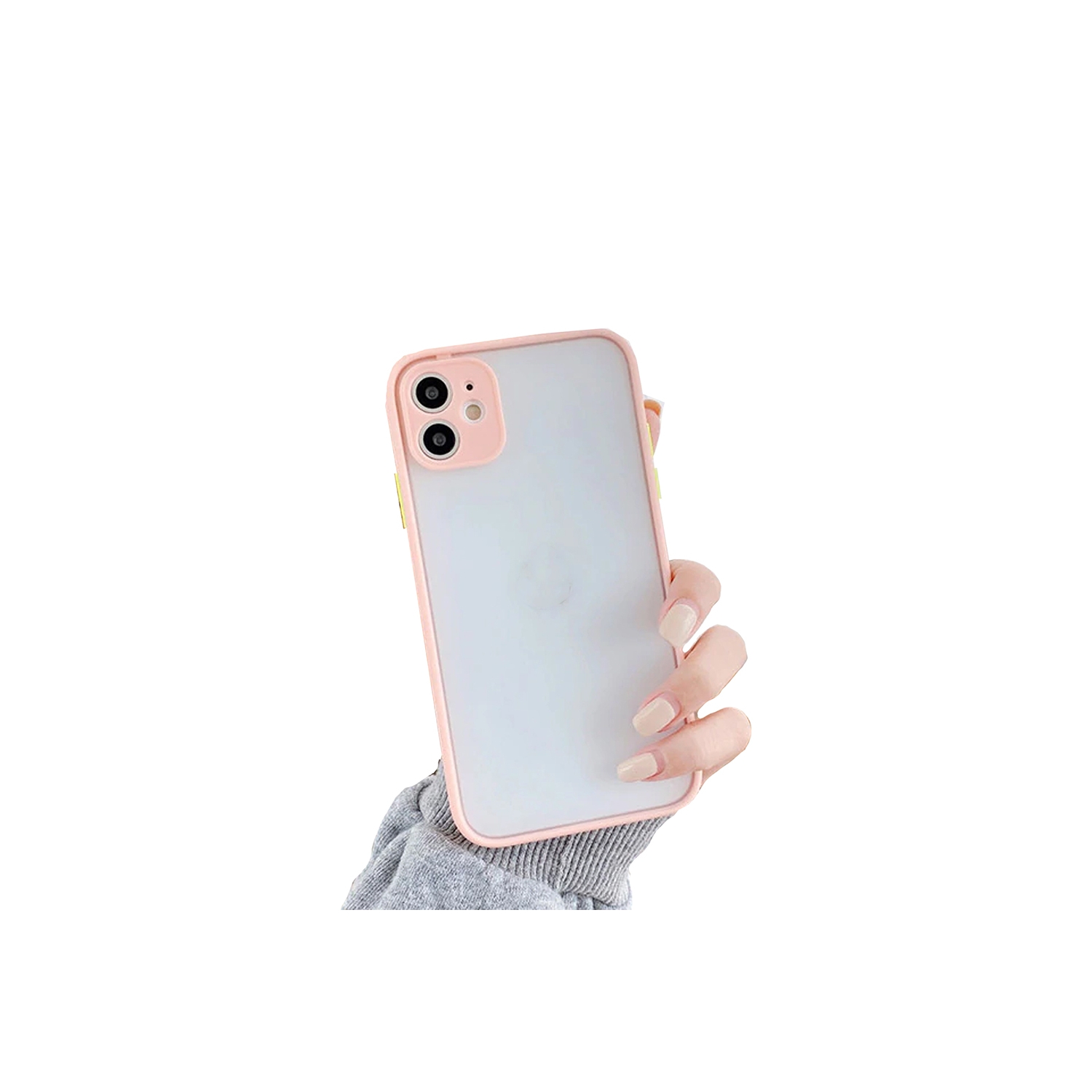 Foto 2 | Funda de Silicona Rosa para iPhone 13 - Venta Internacional