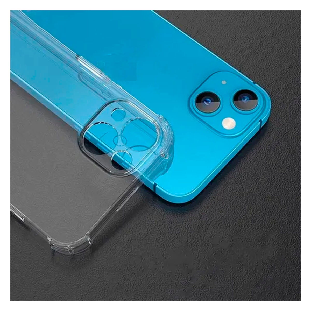 Foto 4 pulgar | Funda Transparente Reforzada para iPhone 12 - Venta Internacional