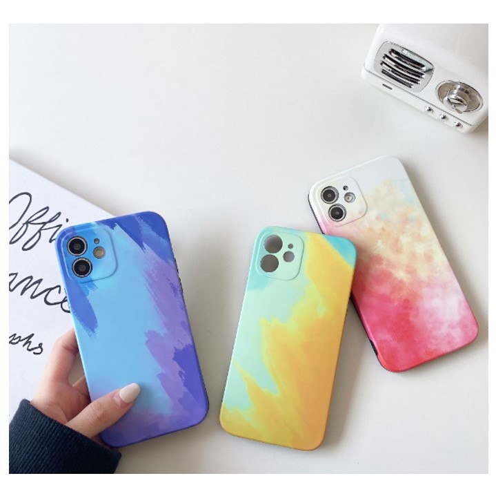 Foto 6 pulgar | Funda para iPhone 12 Silicona Teñida Resistente a TPU - Venta Internacional