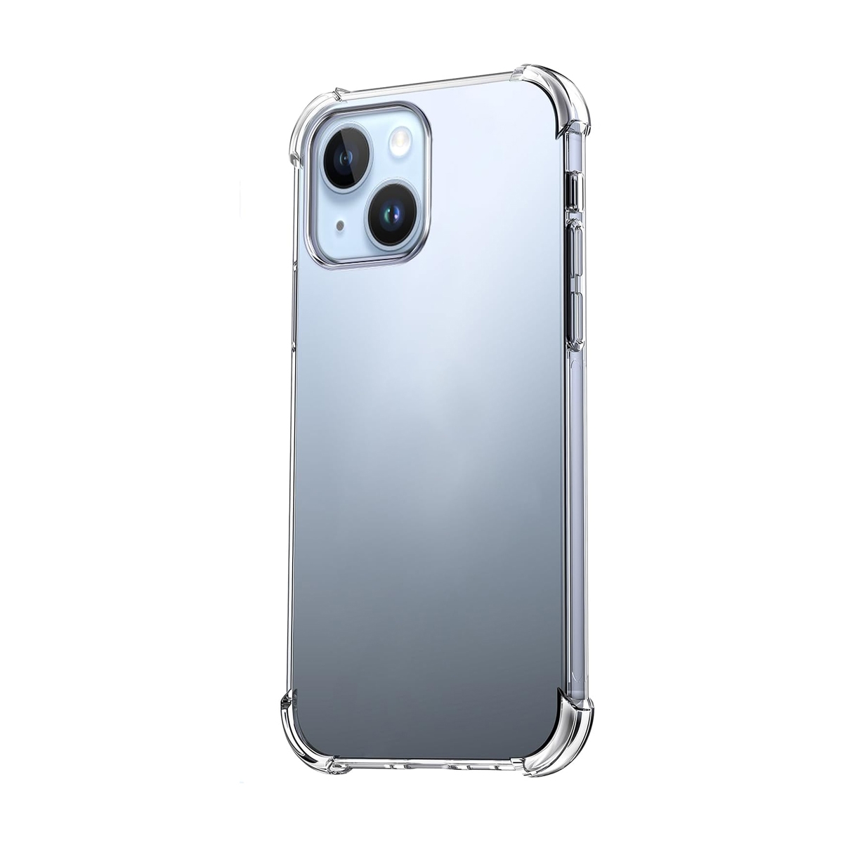 Foto 3 pulgar | Funda Transparente Reforzada Antichoque Para iPhone 15 - Venta Internacional