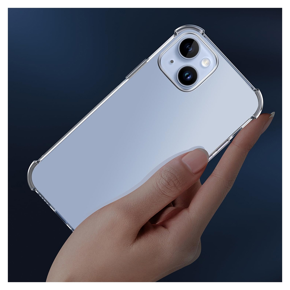 Foto 5 pulgar | Funda Transparente Reforzada Antichoque Para iPhone 15 - Venta Internacional