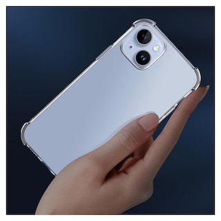 Foto 4 | Funda Transparente Reforzada Antichoque Para iPhone 15 - Venta Internacional