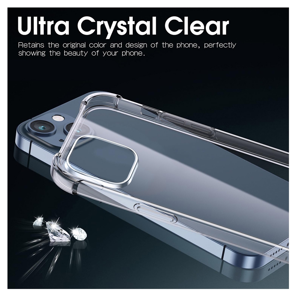 Foto 7 pulgar | Funda Transparente Reforzada Antichoque Para iPhone 15 - Venta Internacional