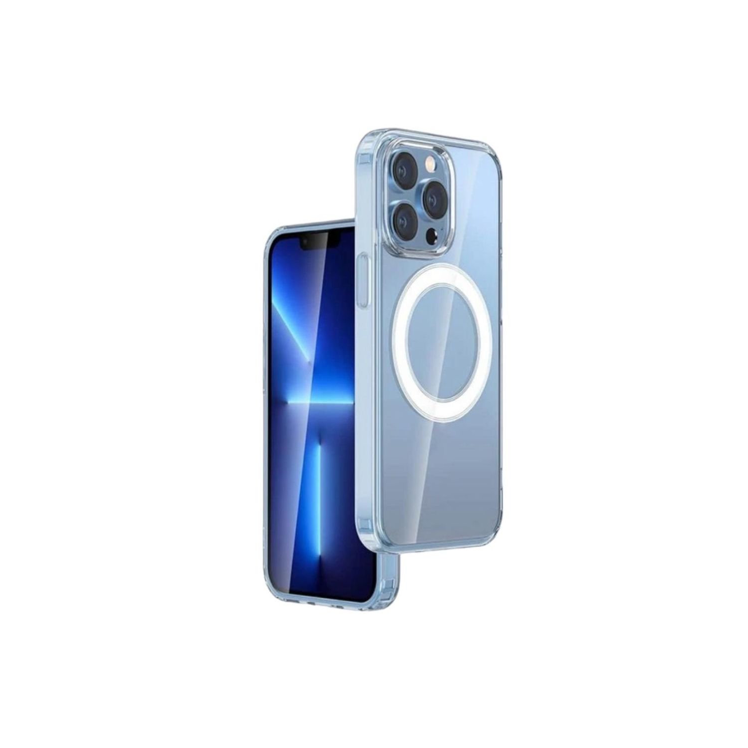 Foto 2 pulgar | Funda Para iPhone 15 Pro De Silicona Magsafe Transparente - Venta Internacional
