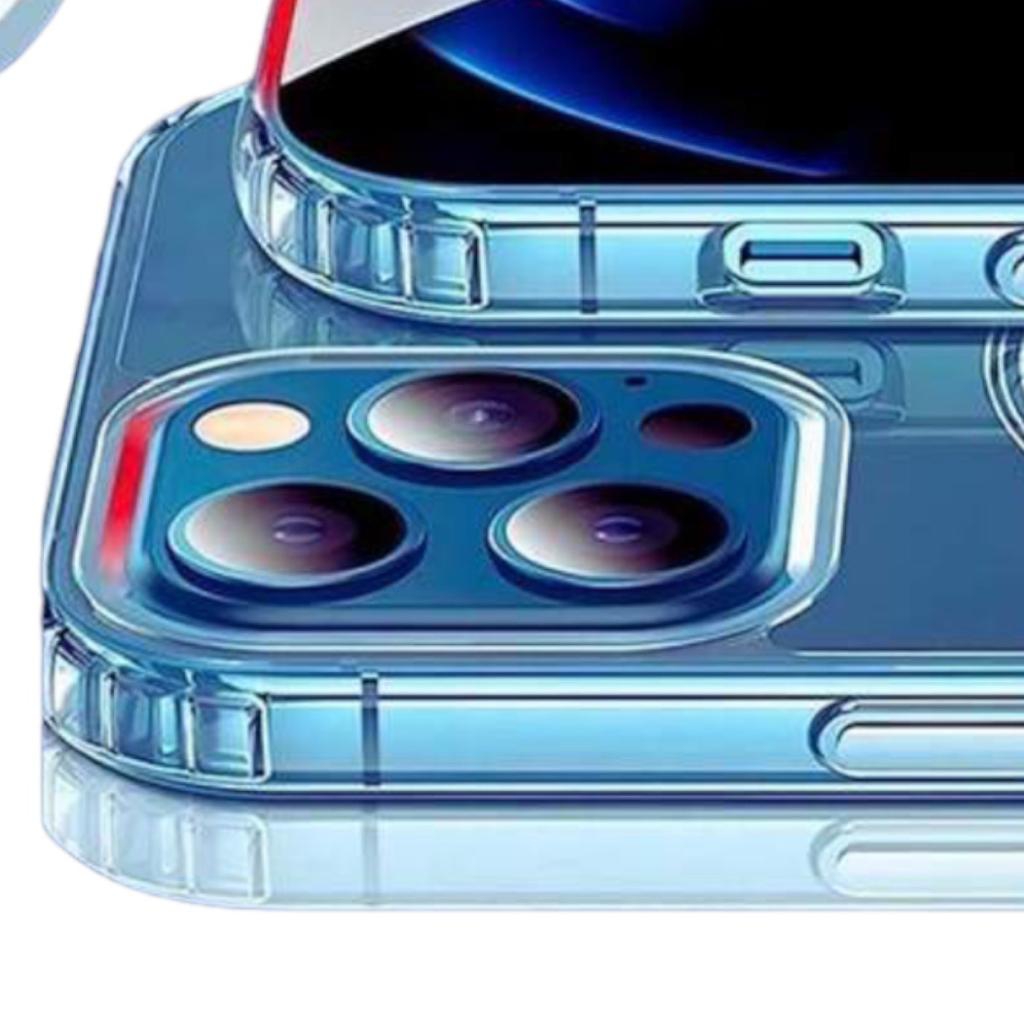 Foto 4 | Funda Para iPhone 15 Pro De Silicona Magsafe Transparente - Venta Internacional