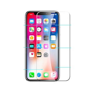 Foto 2 | Funda + Protector de Pantalla de Lámina de Vidrio para iPhone X - Venta Internacional