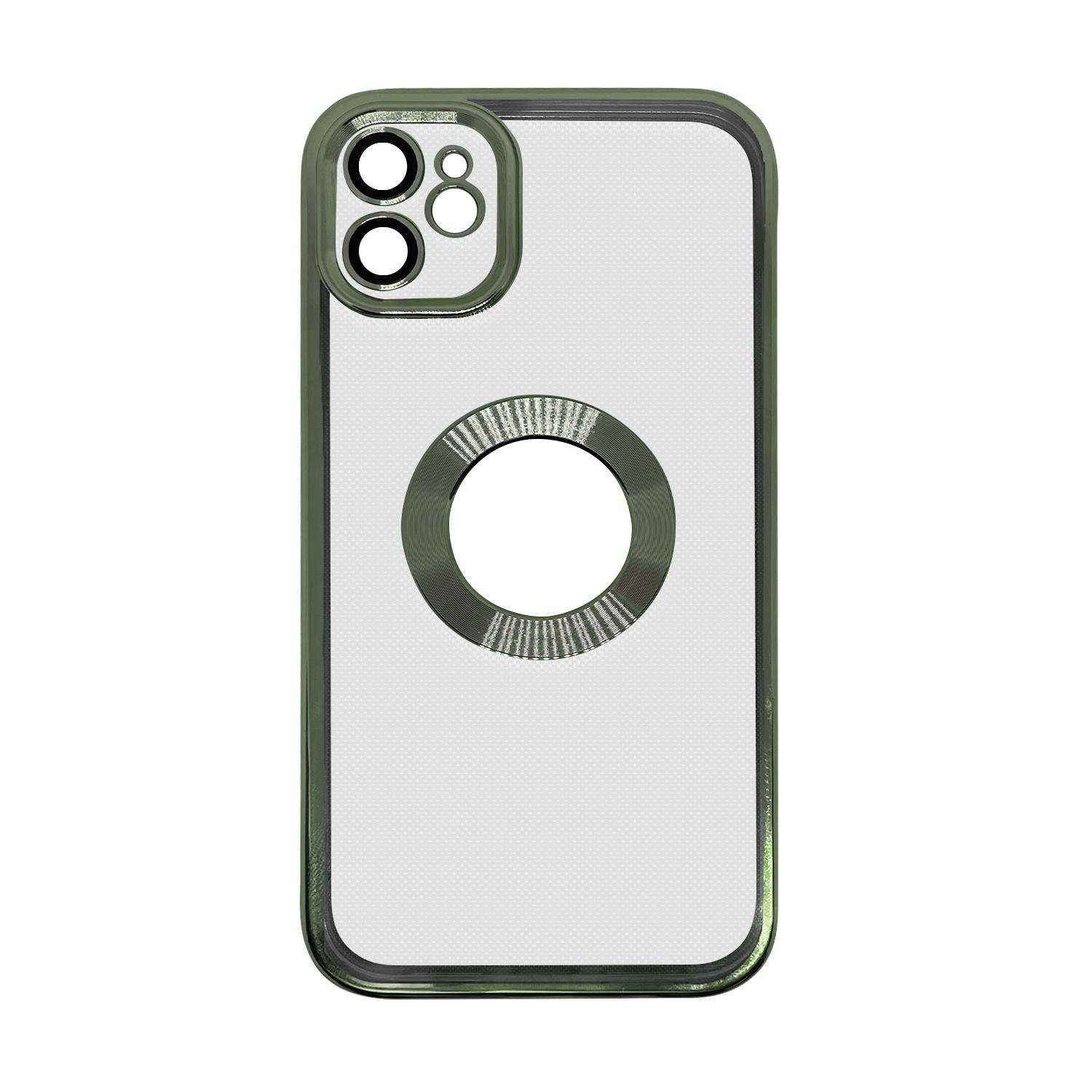 Foto 3 pulgar | Funda de Teléfono Verde Metalizado para iPhone 11 - Venta Internacional