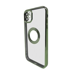 Foto 3 | Funda de Teléfono Verde Metalizado para iPhone 11 - Venta Internacional