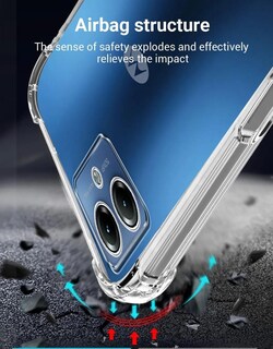 Foto 4 | Funda de Teléfono y Protector de Pantalla de Vidrio Templado para Moto G14 - Venta Internacional