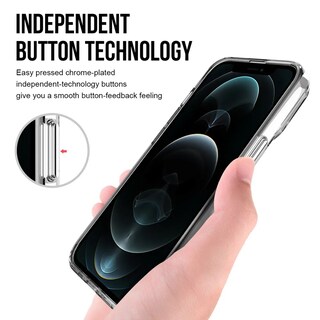 Foto 6 | Funda de Teléfono Space Clear Antiamarilleo para iPhone 14 Pro - Venta Internacional