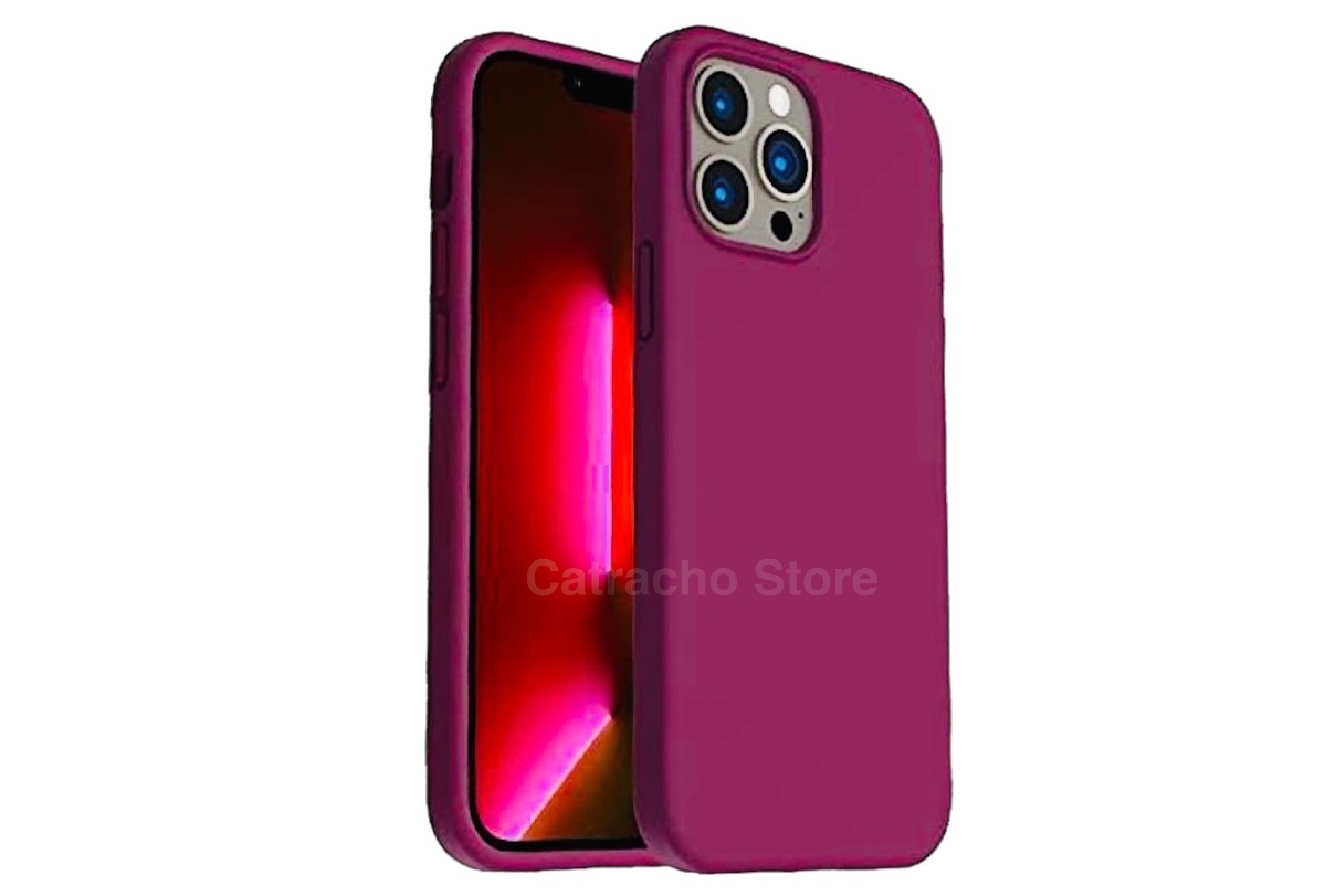 Foto 2 | Funda de Silicona Rosa Roja Para iPhone 13 Pro - Venta Internacional