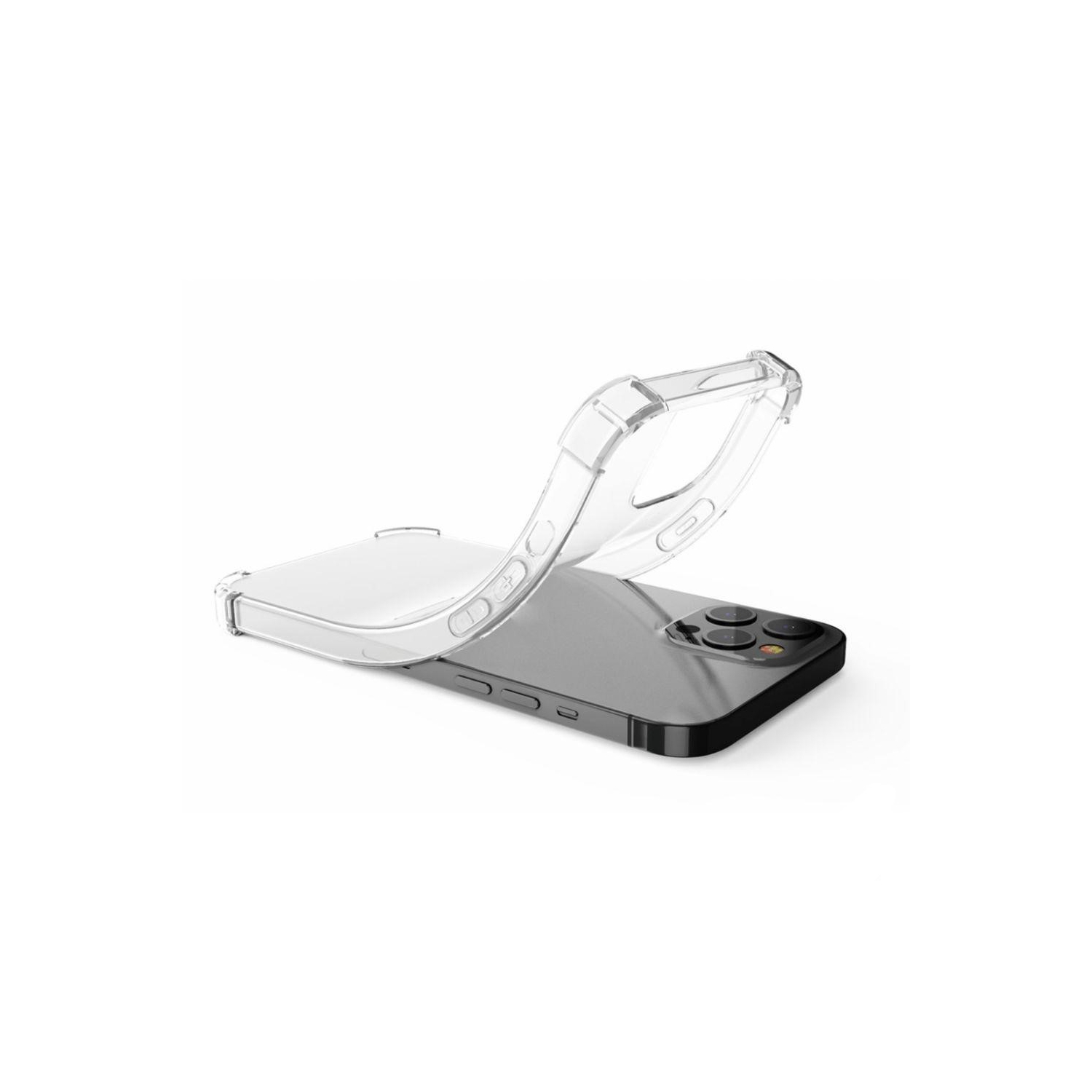 Foto 2 pulgar | Funda IPhone 11 Pro de Silicona Transparente Reforzada - Venta Internacional