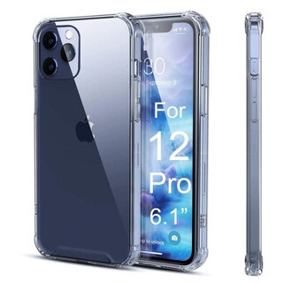 Foto 3 | Funda IPhone 11 Pro de Silicona Transparente Reforzada - Venta Internacional